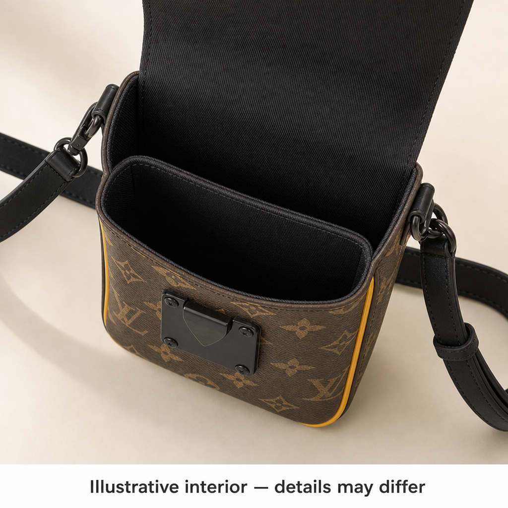 Illustrative interior — details may differ