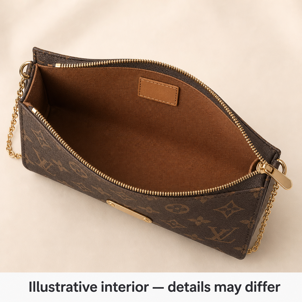 Illustrative interior — details may differ