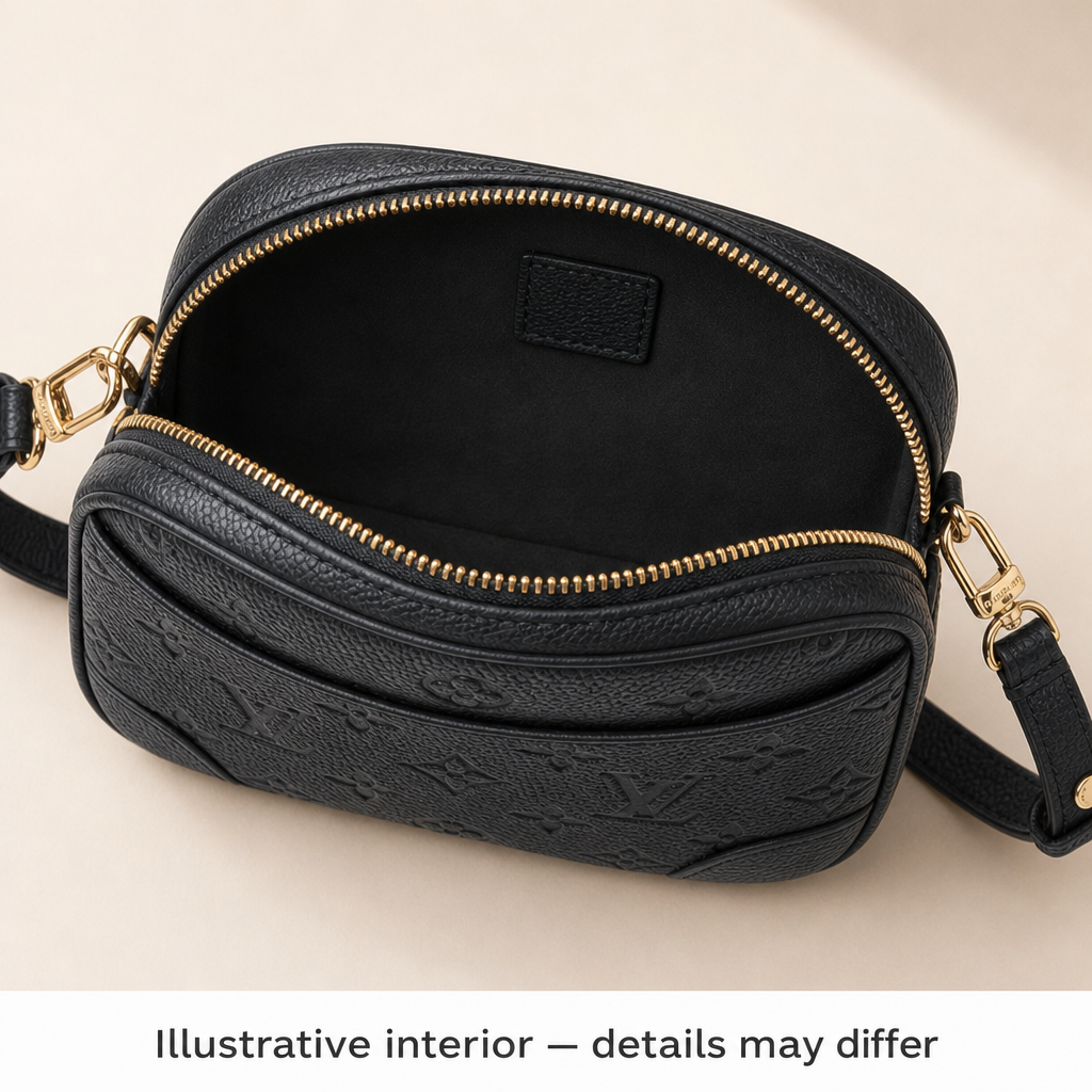 Illustrative interior — details may differ