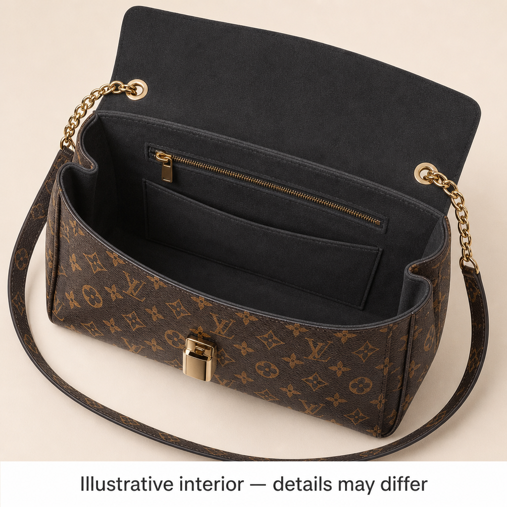 Illustrative interior — details may differ