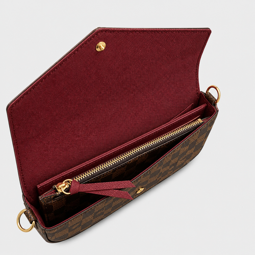 Women's Genuine Leather Chain Shoulder Bag