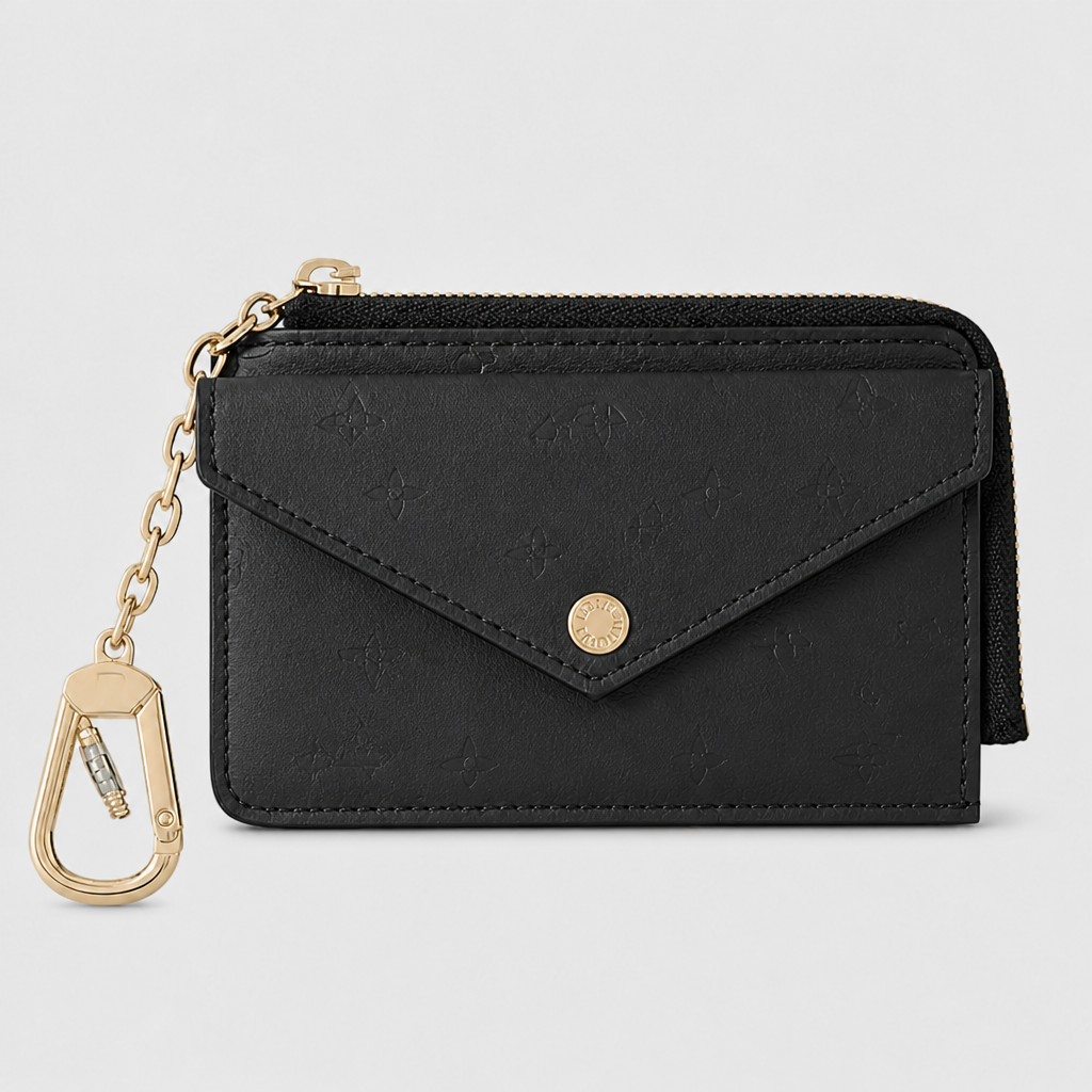 Unisex Ultra-Thin Card Holder Wallet with Key Hook — view 9