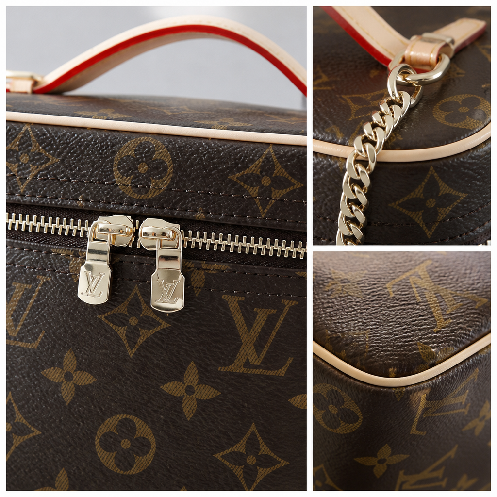 Chain-Strap Vanity Case Bag — view 3