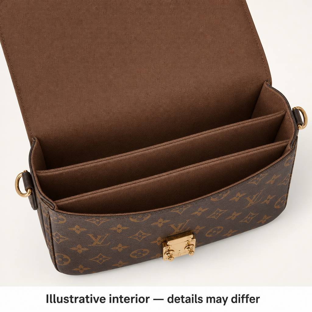Illustrative interior — details may differ