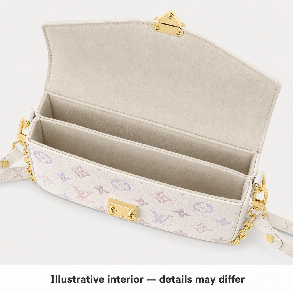 Illustrative interior — details may differ