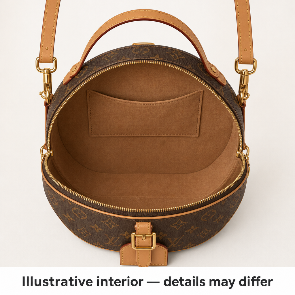 Illustrative interior — details may differ