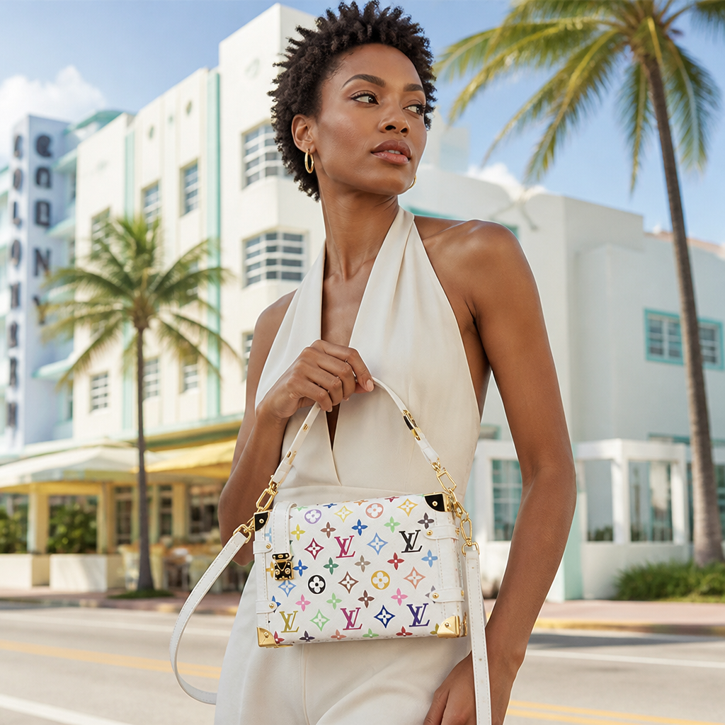 Structured Mini Trunk Crossbody — view 7