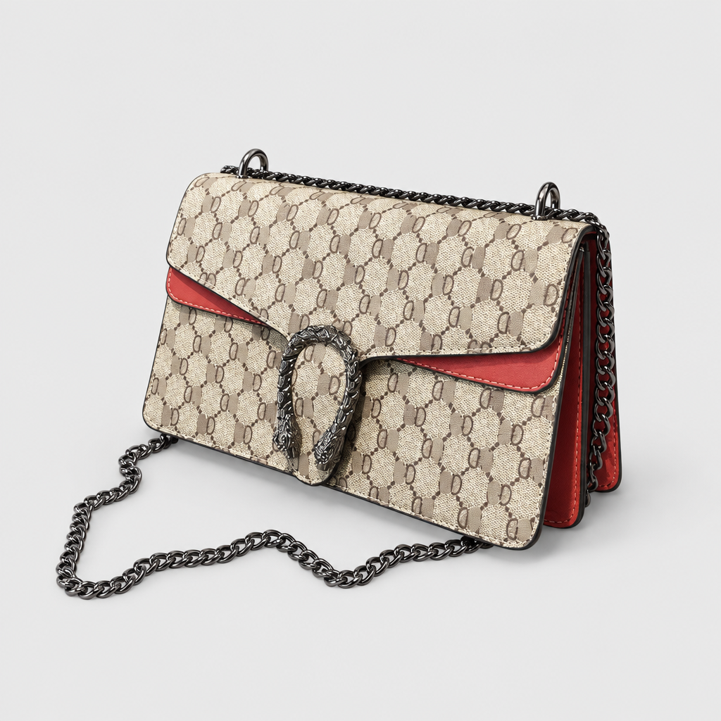 Retro Quilted Chain Crossbody Bag — view 10