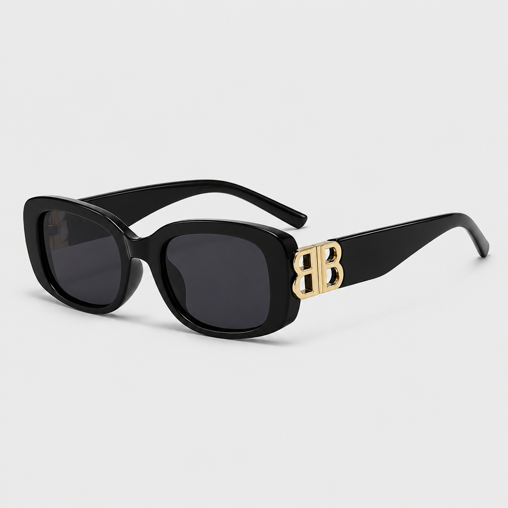 Double-B Rectangular Sunglasses — view 3