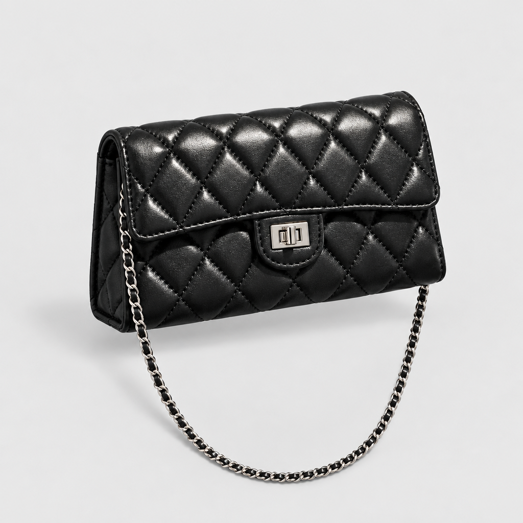 Women's Diamond Quilted Shoulder Bag — view 4