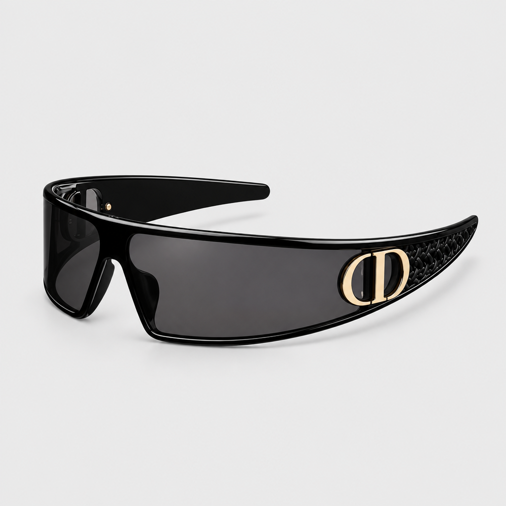 Unisex Cat-Eye Wraparound Sunglasses — view 3