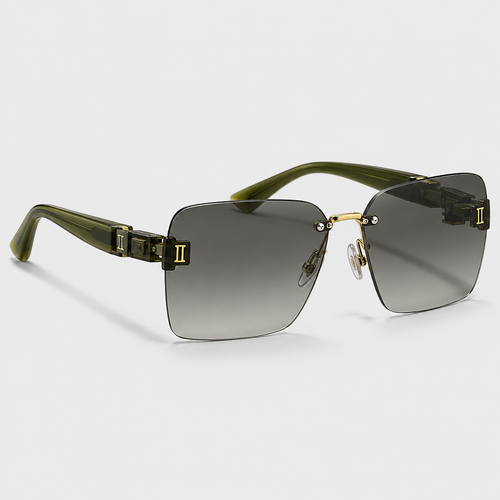 Oversized Square Gradient Sunglasses