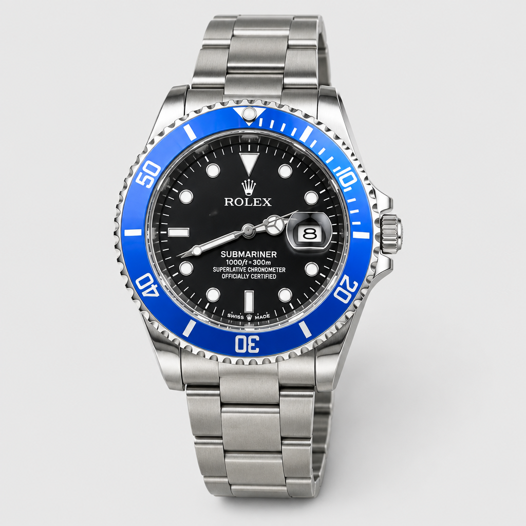 Bold-Color Round Bezel Watch — view 3