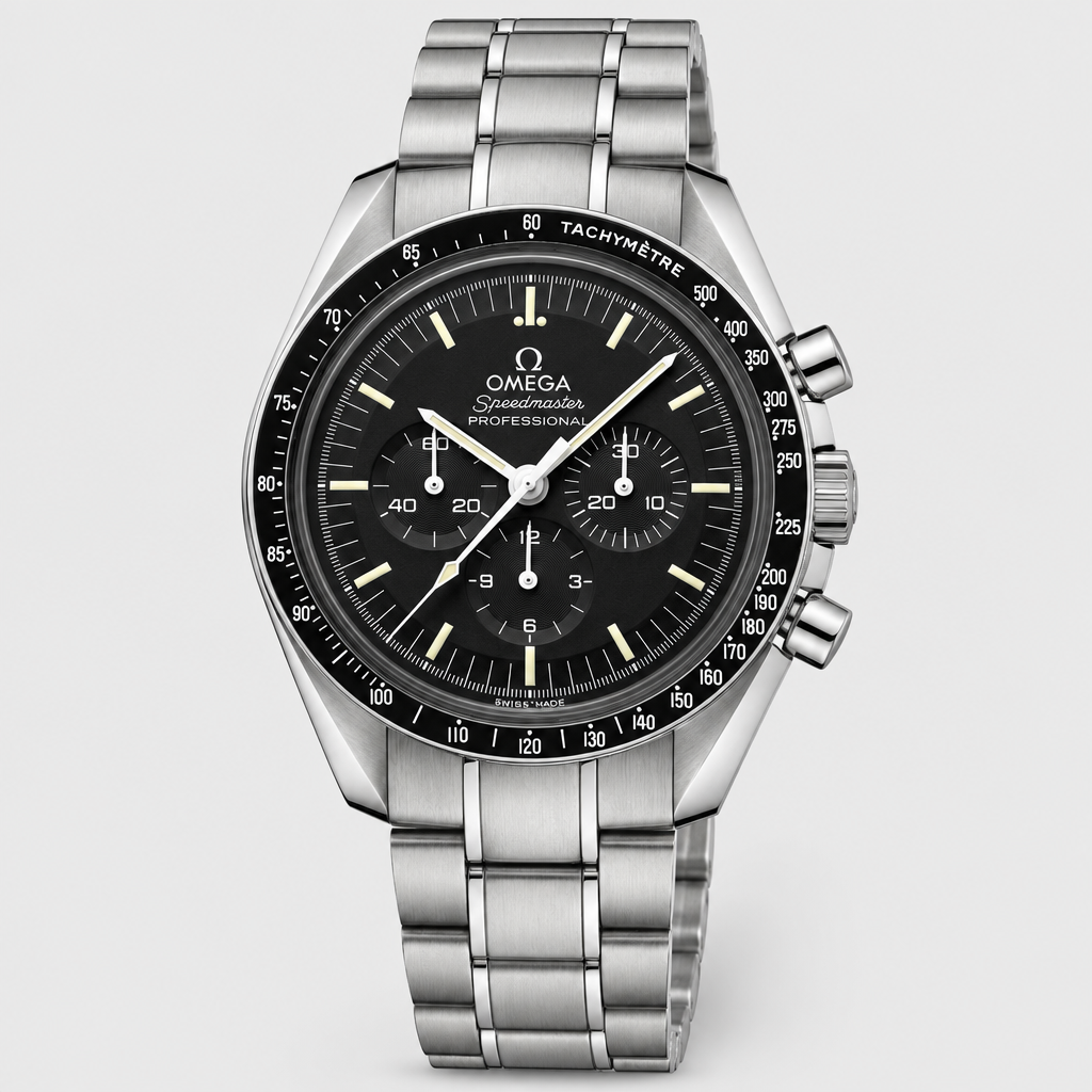 Baton-Dial Tachymeter Bracelet Watch — view 3