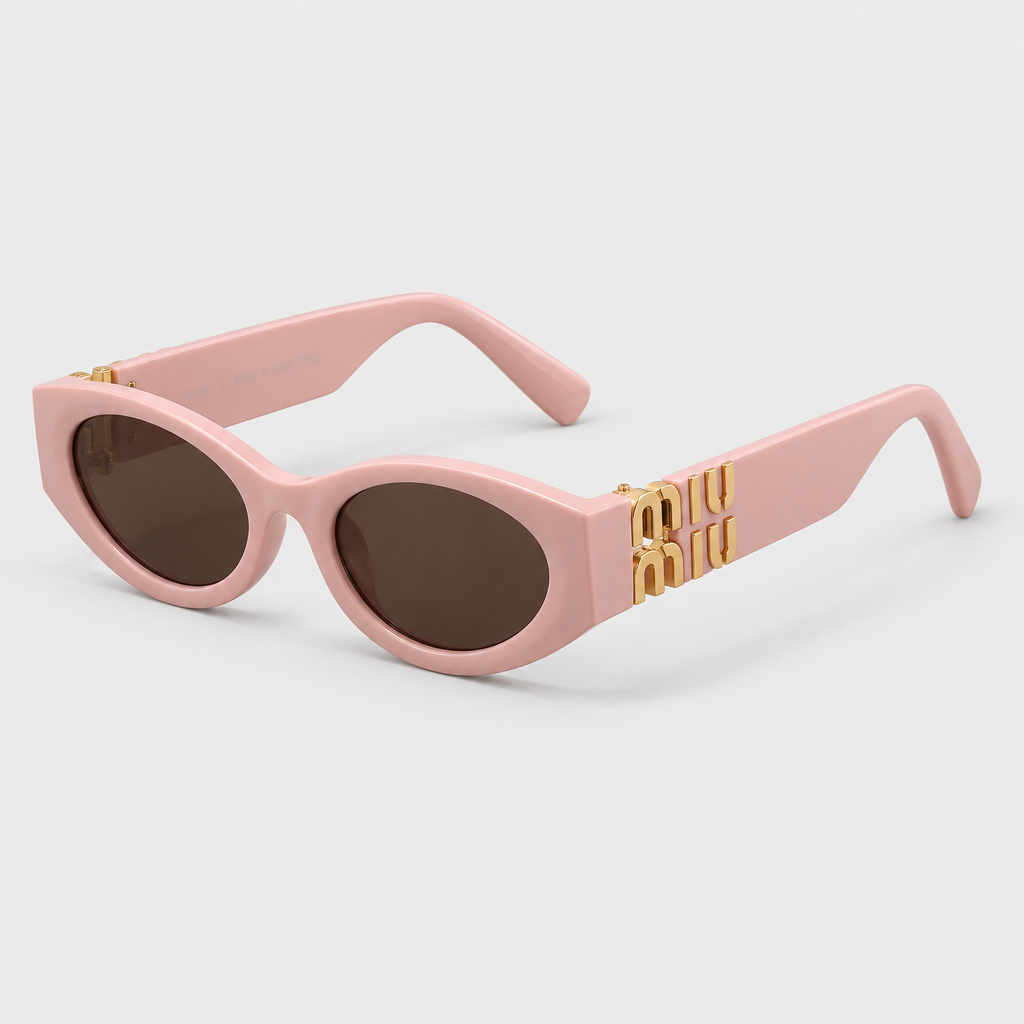 Letter-Detail Cat-Eye Sunglasses — view 12