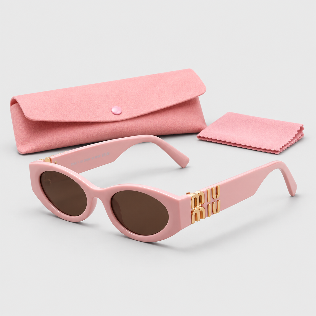 Letter-Detail Cat-Eye Sunglasses — view 13