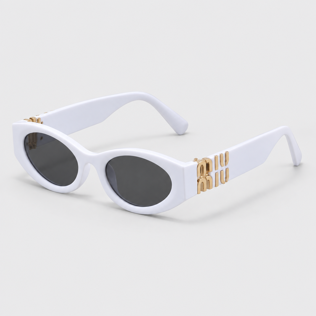 Letter-Detail Cat-Eye Sunglasses — view 14