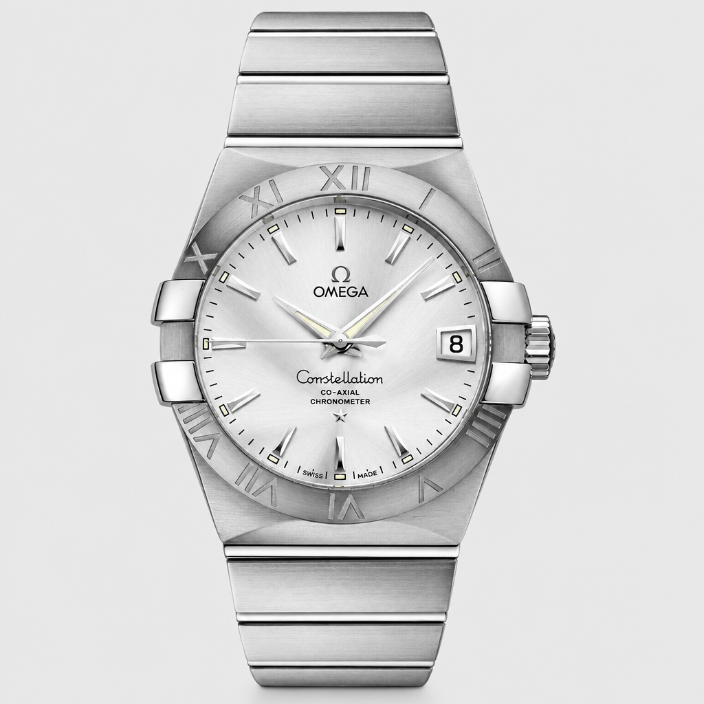 Integrated Bracelet Roman-Dial Watch — view 1