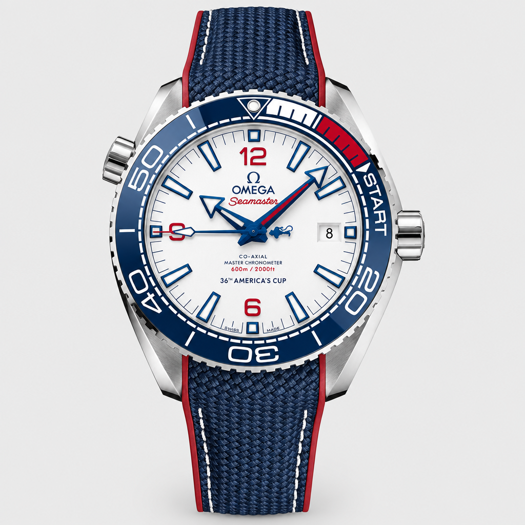 Numeral-Dial Bezel Strap Watch — view 9