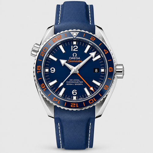 Numeral-Dial Bezel Strap Watch
