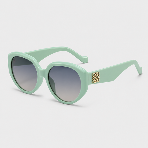 Women's Oversized Logo Sunglasses