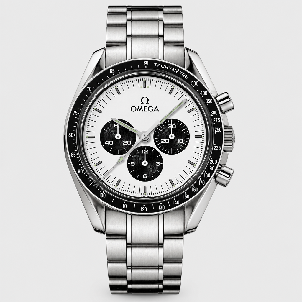 Polished Three-Register Chronograph — view 7
