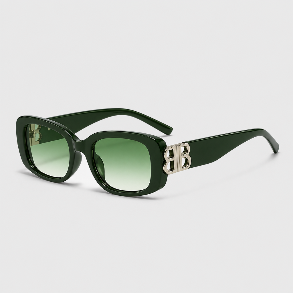 Double-B Rectangular Sunglasses — view 9