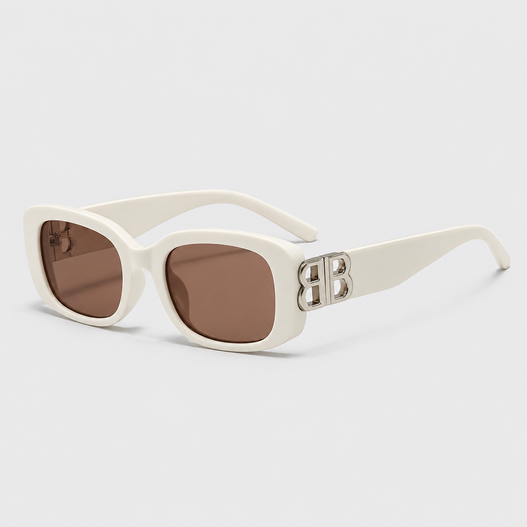 Double-B Rectangular Sunglasses — view 11