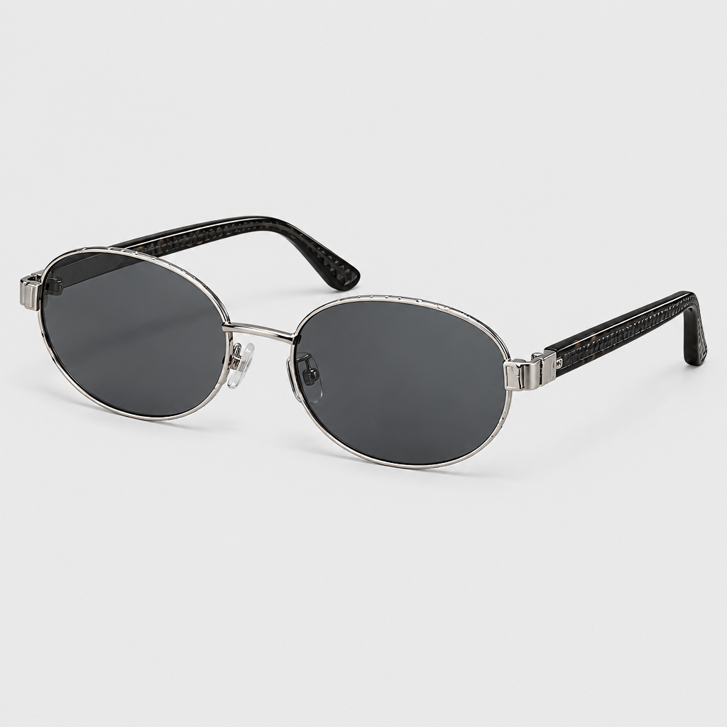 Retro Round Frame Sunglasses — view 10