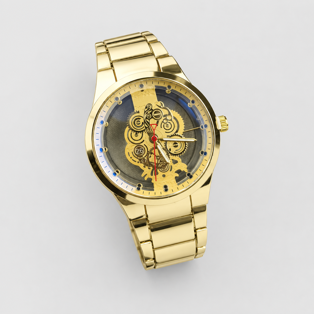 Skeleton Cushion Watch — view 7