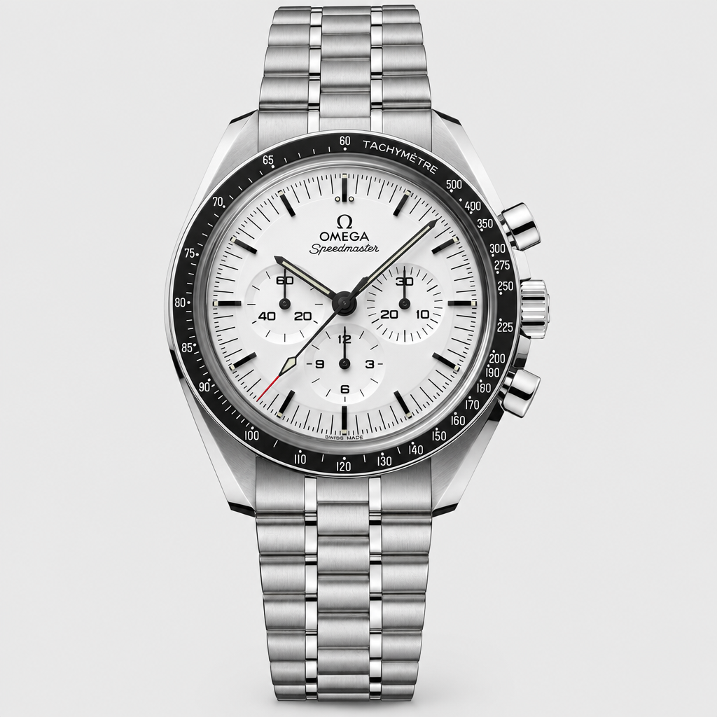 Baton-Dial Tachymeter Bracelet Watch — view 9