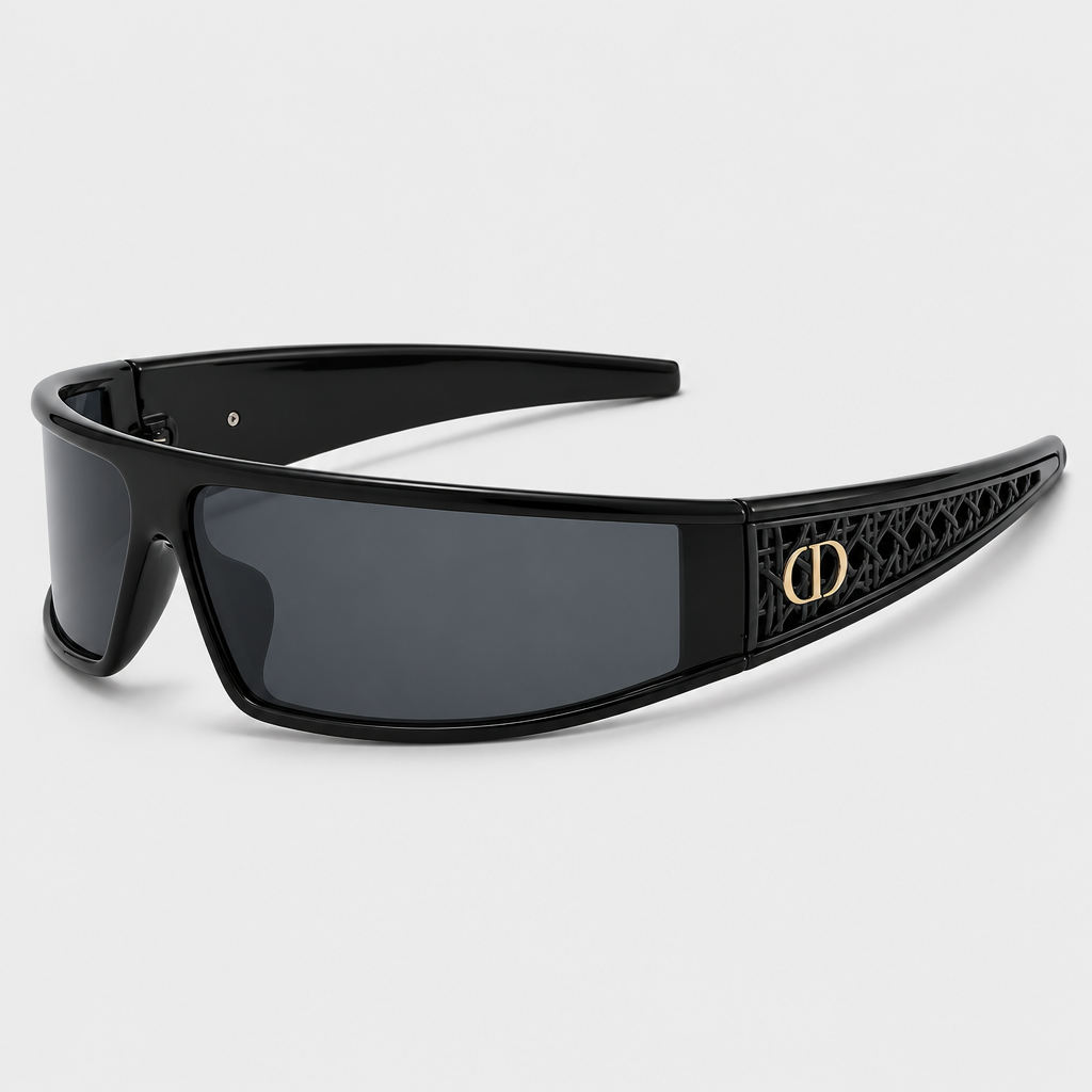 Unisex Cat-Eye Wraparound Sunglasses — view 7