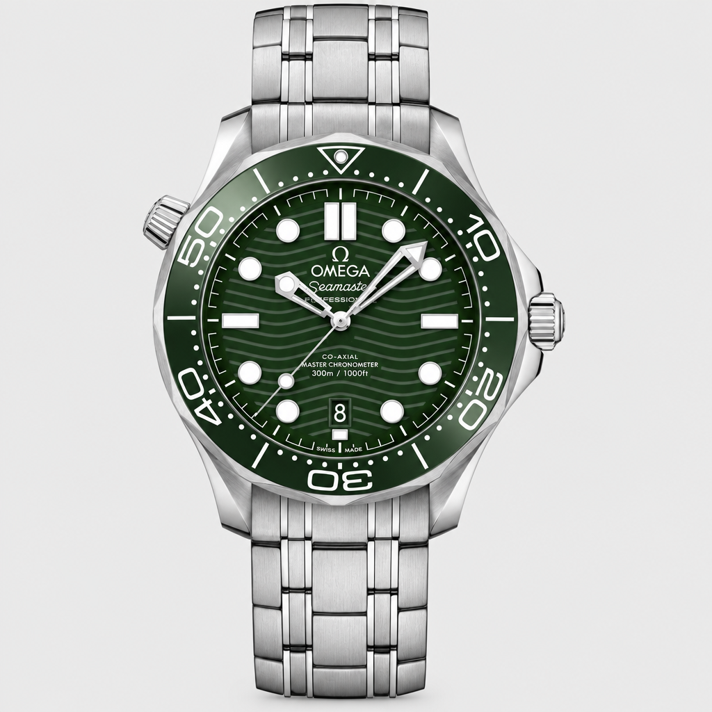 Wave-Pattern Round Bezel Watch — view 11