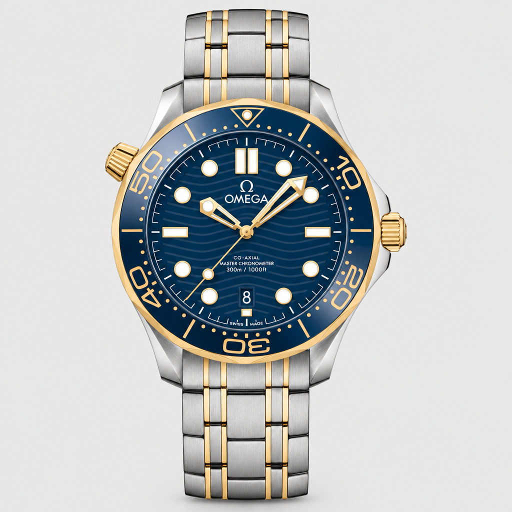 Wave-Pattern Round Bezel Watch — view 13