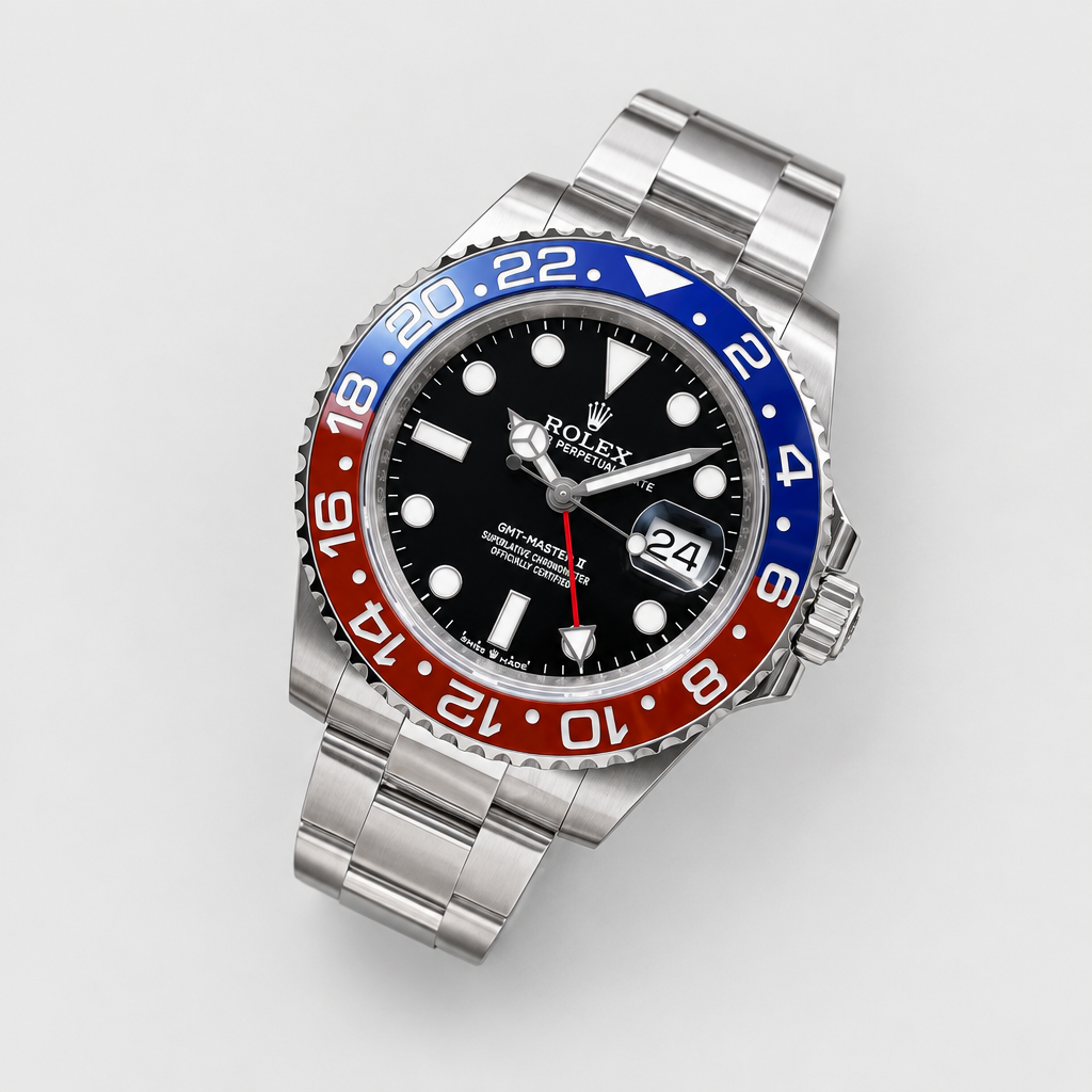 Two-Color-Bezel Bracelet Watch — view 1
