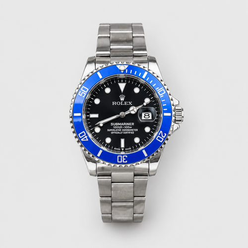 Bold-Color Round Bezel Watch — view 1