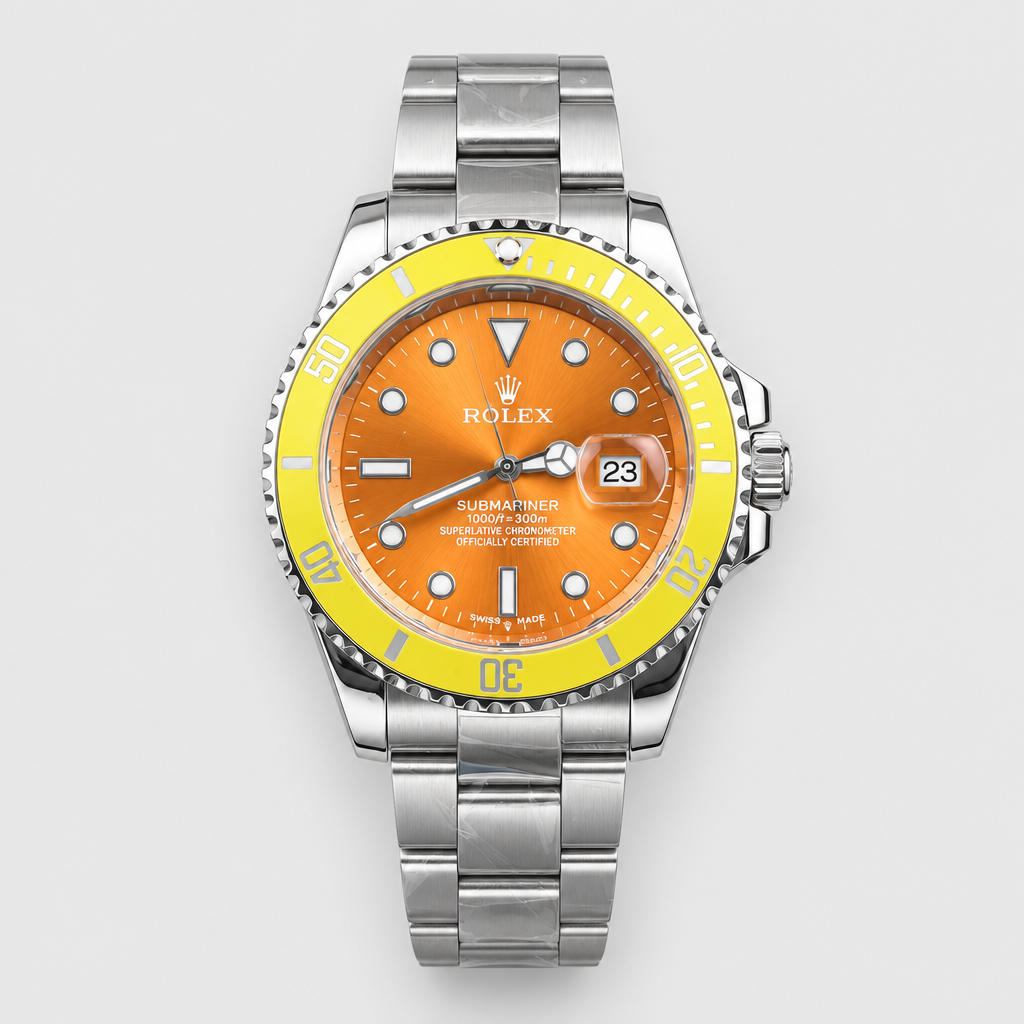 Bold-Color Round Bezel Watch — view 9