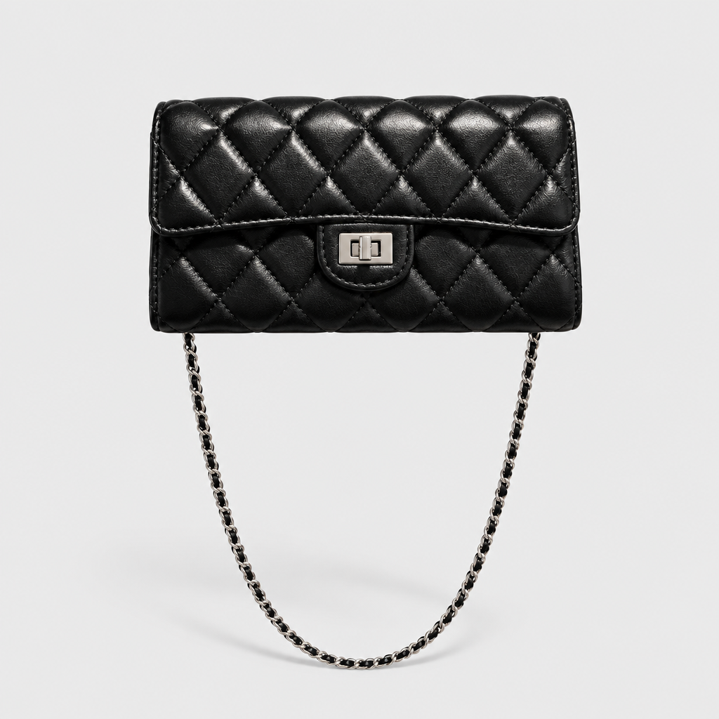 Women's Diamond Quilted Shoulder Bag — view 1