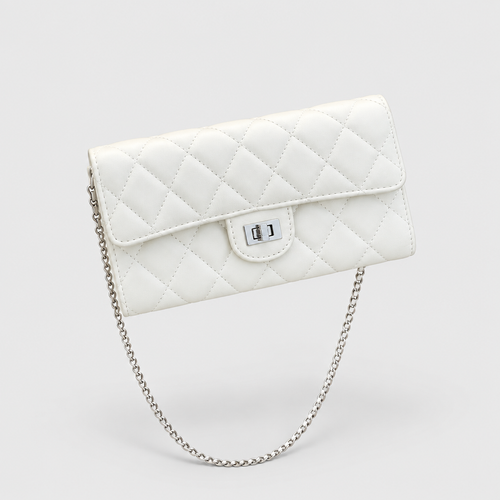 Women's Diamond Quilted Shoulder Bag