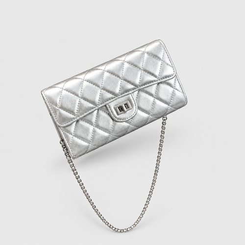 Women's Diamond Quilted Shoulder Bag