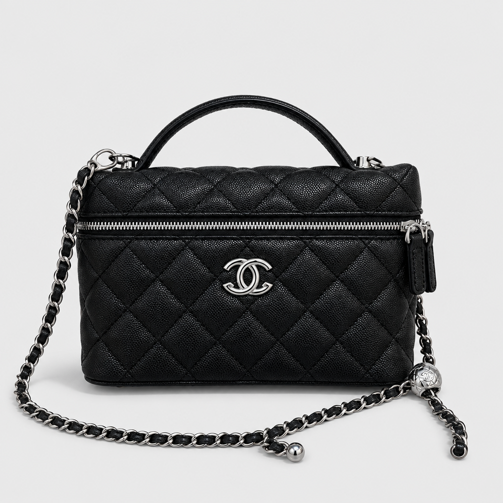 Retro Diamond Quilted Chain Shoulder Bag — view 1