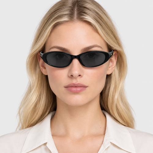 Women's Narrow Oval Sunglasses