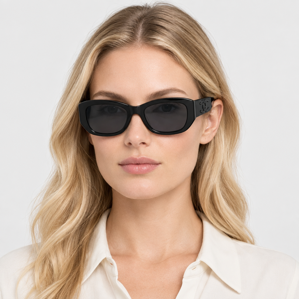 Women's Oversized Rectangle Sunglasses — view 6