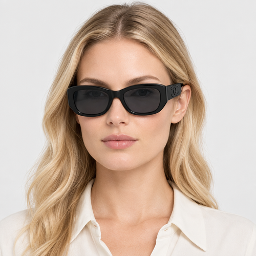 Women's Oversized Rectangle Sunglasses